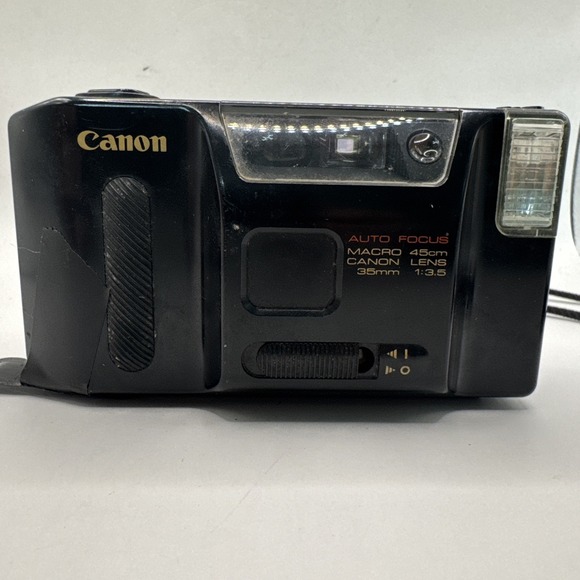 Canon Other - Canon Sprint Auto Focus 35MM Film Camera in Black w/ Cord Untested READ